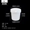 Cubo de Gel para Frutas de Plástico Industrial con Tapa 2L Cubo Sellado de Plástico Cubo para Peces Cubo de Plástico PP Cubo para Alimentos Cubo Pequeño de Plástico