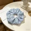 Laço de Cabelo Flor de Renda Direto da Fábrica Estilo Preguiçoso de Intestino Grosso Versátil Alta Elasticidade Laço de Cabelo Laço de Cabelo de Intestino Grosso Laço de Cabelo