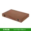 Caja de Madera Rectangular Retro Tapa abatible Almacenamiento de Escritorio Álbum de Fotos Caja de Madera Caja de Embalaje Delgada Papel A4 Venta Directa de Fábrica