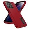 Adecuado para Moto G 5G 2025 Funda Protectora Antigolpes Anticaídas Militar con Soporte Triple para Teléfono Móvil Moto G play