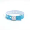 Pulseira Descartável Parque de Diversões Show Festa Material de PVC Impermeável Pulseira de Pulso Descartável Pulseira com Fivela