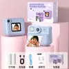 Nueva cámara instantánea infantil transfronteriza con doble lente frontal y trasero, capaz de impresión a color, foto inteligente con IA y grabación de video, cámara infantil