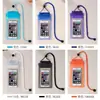 Nuevos suministros para vadeo a la deriva al aire libre natación buceo teléfono móvil bolsa impermeable transparente funda impermeable pantalla táctil venta al por mayor