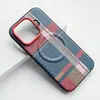 Adequado para Capa de Celular Iqoo Z11 Turbo, Capa Protetora Z10 Turbo Pro, Capa de Couro Liso Iqoo 15 com Sucção Magnética, Iqoo 13