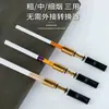Sostenedor de Cigarrillos Mingbang Filtro Tres en Uno Grueso Medio Fino Doble Purificador de Humo Cíclico Lavable de Grado Alimenticio Sostenedor de Cigarrillos Filtrado