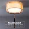 Nueva lámpara de techo para dormitorio chino, lámpara de habitación cuadrada, redonda, sencilla, lámpara de techo para estudio, estilo antiguo, lámparas Guangdong Zhongshan