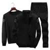 Ropa de chándal de estilo coreano para jóvenes, otoño e invierno, transfronteriza, conjunto casual deportivo de tres piezas para hombre, moderno