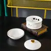 Vajilla Calentada con Velas de Hotel, Recipientes para Platos, Recipientes para Pepino de Mar, Recipientes para Erizos de Mar, Recipientes para Sopa y Recipientes para Aleta de Tiburón