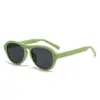 Gafas de sol retro GM para mujer, gafas de sol coreanas de alta gama con montura grande para hombre, gafas de aviador, gafas estilo celebridad