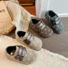 Zapatos de Cuero de Lunares Estilo Princesa para Niñas 2026 Otoño Nuevos Punta Redonda Correa Única Cómodos Versátiles Estudiante Casual