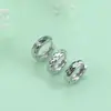 Brincos femininos estilo japonês e coreano, ear cuffs redondos simples, brincos curtos com textura única, joias femininas 2019