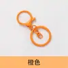 Accesorios para Llaveros Estilo Creativo Broche de Langosta Broche en Forma de 8 Llavero Muñeca Colgante Pequeño Llavero de Pompones DIY Broche Colgante