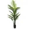Palma Areca artificial grande estilo nórdico, planta verde alta de pie, palma Areca artificial para decoración de sala de estar interior