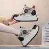 Novos Sapatos Casuais de Cano Médio para Exportação 2026 para Mulheres, Sapatilhas de Veludo, Atacado e Varejo, Sapatos Pai Aumenta-Altura com Solado Grosso, Sapatos de Inverno