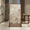 Divisória de Tela Chinesa Sala de Estar Bloqueio Pêssego Estudo Hall de Entrada Entrada Tela Hotel Restaurante Sala de Chá Escritório Tela de Chão
