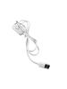Tira de luces led 5V cable usb 501 línea con botón interruptor controlador monocromático táctil temperatura de color dual interruptor de 4 teclas
