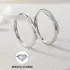 Como un anillo de pareja moda estudiantil personalidad anillo abierto moda simple regalo de cumpleaños grabado anillo de pareja
