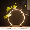 Lámpara LED Anillo Decoración Cerámica Nuevo Chino Zen Creativo Sala de Estar Entrada Oficina Escritorio Decoración del Hogar