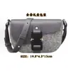 Bolso Silla Nuevo para Hombre, Bolso de Lona de Moda para Hombre, Bolso con Solapa de Jacquard de Lona, Bolso de Hombro, Bolso Cruzado, Bolso Mensajero