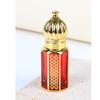 Frasco de óleo essencial de 6ml frasco conta-gotas de vidro frasco com rolo de esfera cor coroa banho de UV perfume sub-frasco frasco de amostra pequeno atacado