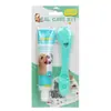 Kit de Escova de Dentes e Pasta de Dentes para Pets, Limpeza Bucal para Cachorros, Escova de Dentes para Cachorros, Escova de Dentes de Dedo para Gatos, Escova de Dentes para Gatos, Suprimentos para Pets