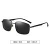Nuevas Gafas de Sol Polarizadas TR Gafas de Sol para Hombre Mujer Viga Única Retro Caja Moda Dos Tonos Fotografía Callejera ins Transfronterizo Conducción