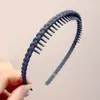 Diadema de ala ancha 2024 diadema para lavarse la cara diadema dentada antideslizante material de diadema hecho a mano accesorios diadema de amor para salir