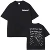Camiseta com Cabelo Loiro, Hip-Hop, Estilo Retrô, Streetwear Fashion, Rapper Frank Channel, Estampa Gráfica Laranja
