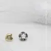 Botones Cuadrados Metálicos Especiales de 10 mm con Forma de Diamante para Camisa, Botones para Camisa con Forma de Flor, Tops para Mujer, Cárdigans Pequeños, Camisetas, Botones de Pedrería