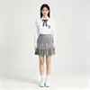 Uniforme escolar de estilo universitario, traje gris, unisex, adecuado para estudiantes de secundaria y primaria, se usa como uniforme de clase, para el día del deporte, actuaciones corales y recitaciones