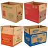Cajas de fruta en stock, cajas de embalaje para frutas y verduras frescas, cajas de cinco capas ultra-resistentes para empacar pomelos, mangos, batatas, cajas universales para frutas
