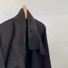 A Medida~ Abrigo de Seda y Cachemira de Cuello Alto de Gama Alta 1W+, Abrigo Corto de Lana Doble Faz Hecho a Mano para Mujer, Otoño
