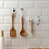 Ganchos de Dibujos Animados Suaves y Lindos, Sin Taladrar, Ganchos Adhesivos Detrás de la Puerta, Baño, Inodoro, Cocina, Ganchos de Tarjeta Fuertes