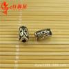 Accesorios de cadena de Buda DIY aleación patrón plata tibetana cuentas espaciadoras/tubo largo de plata tibetana/accesorios al por mayor para pulsera collar