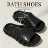 Zapatillas de Casa de Verano para Interior, Impermeables para Baño, Antideslizantes con Soporte de Arco para Mujer, Chanclas de Pareja, EVA