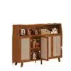 Gabinete de esquina Aparador Retro Gabinete Multifuncional Sala de estar Montado en la pared Gabinete de té Cafetera Gabinete de almacenamiento Gabinete de recibidor