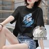 Roupas para gestantes roupas de amamentação top de amamentação para fora de casa roupas de amamentação de verão camiseta de manga curta verão gola redonda manga curta