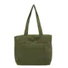 Bolso tote nuevo para ir al trabajo, estudiante universitaria, bolsa de lona para clase, bolso de mano de nailon, gran capacidad, estilo coreano, bolso de hombro