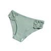 Nuevas Bragas de Algodón Puro con Hilo para Mujer Color Sólido Cintura Baja Encaje Transpirable Doble Capa Ropa Interior para Mujer Se Venden por Separado