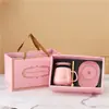 Juego de Taza Calentadora Termostática de 55 Grados Taza de Agua Taza de Cerámica Taza de Café Práctica Taza de Café Logo Souvenir Lote