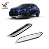 Adequado para 23 Lexus Rx350H/500H Bumper Traseiro Modificado Saída de Ar Spoiler Estrutura Decorativa Especial Galvanizada