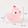 Nuevo Mini Luminoso Animales Pequeños Océano Tierra Modelos en Miniatura DIY Paisaje Micro Escenario Resina Bolsa Ciega