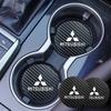Adecuado para Mitsubishi Outlander Wing Shen Yi Ge Jin Xuan Coche Alfombrilla Antideslizante Alfombrilla para Ranura de Puerta Alfombrilla para Portavasos de Coche Suministros de Decoración