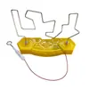 Juguete de laberinto eléctrico táctil para niños entrenamiento de concentración para mantener el equilibrio juego de laberinto de impacto de línea de fuego una generación de pelo