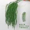 Plantas Verdes Flores Artificiales Hierba Aspargo Colgante Decoración de Fondo de Arte Floral para Bodas Flores Falsas Estilo Bosque Escenario de Boda Arreglo Floral