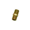 Bomba de Aire Conector Externo de Doble Cable Conector de Doble Extremo 1/4 Conector de Cable para Máquina sin Aceite de Compresor de Aire Tubería de Aceite de Pulverización Conector de Cable 01911