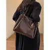 Bolso de Hombro Versátil de Gran Capacidad para Viajes Diarios para Mujeres 2026 Nuevo Estilo Coreano Primavera y Verano Moda Retro Bolso Tote Bolso de Hombro