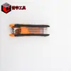 Suministro directo de fábrica 8 piezas llave Allen de cabeza plana plegable herramienta plegable para mantenimiento de bicicletas hexagonal plegable