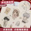 Pegatinas personalizadas con temática de alienígenas, diseños colaborativos, pegatinas creativas y estilo caricatura, etiquetas de PVC impermeables autoimprimibles, pegatinas con patrones DIY, calcomanías adhesivas personalizadas