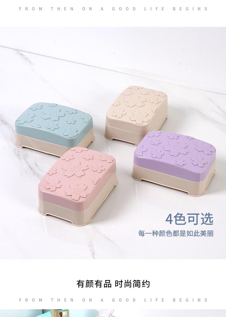 带盖塑料肥皂盒 (2)